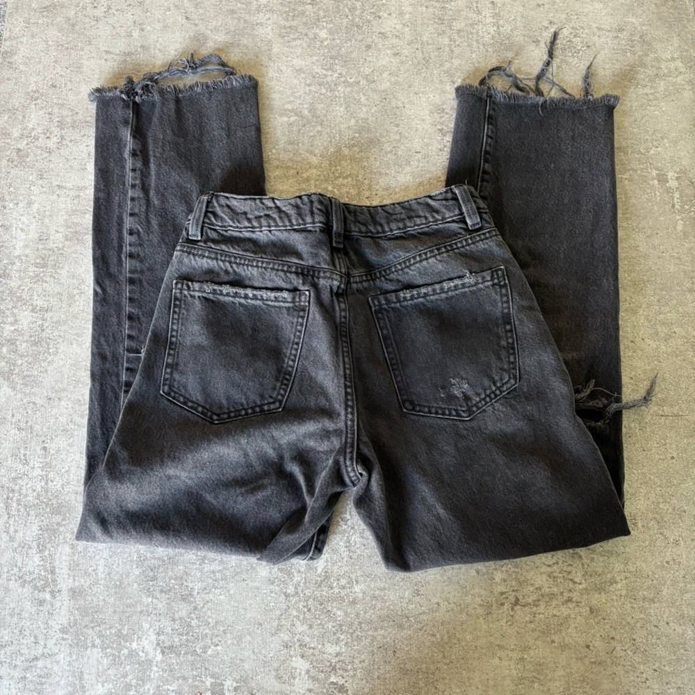 Garage Distressed High Rise Jeans - Picture 2 of 3